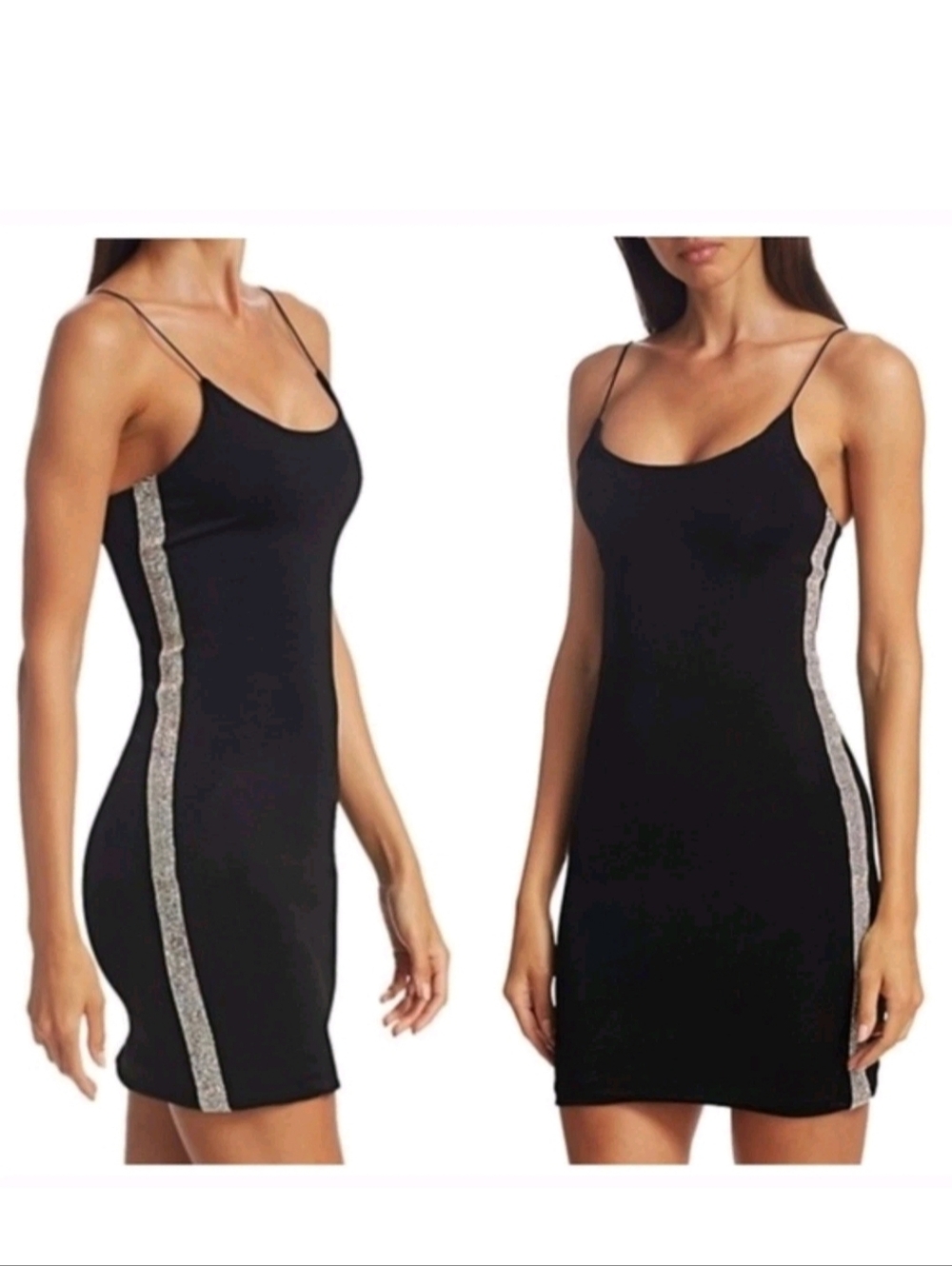 Alice + Olivia Noni Embellished Mini Bodycon Dress 2 View 3